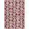 Homeroots 3' X 5' Burgundy And Ivory Abstract Washable Indoor Outdoor Area Rug 614137 - alternate 9