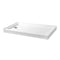 Kingston Brass 60" x 32" Acrylic Double Threshold Shower Base with Left Drain, Glossy White VTSB60324L - alternate 1