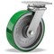 Hamilton Plate Caster, Swivel, Polypropyln, 8 in, 1500 lb S-WH-8DB-4SL-FB - alternate 1