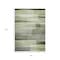 Homeroots 8' X 10' Green And Ivory Striped Washable Indoor Outdoor Area Rug 630990 - alternate 7