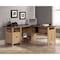 Sauder L-Shaped Desk, 29.252 in H, 59.055 in W X Dover Oak 412320 - alternate 1