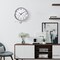 Clockswise 12-inch Non-Ticking Quartz Wall Clock with Thermometer & Hygrometer - Battery Operated QI004747.SI.12 - alternate 10