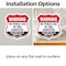 Signmission Dumpster Shield Sign Warning No Public U, 4 inch X 4 inch, Vinyl Decal, 2PK SHI-D-2PACK-4-379 - alternate 6