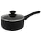 Oster Ashford 2 Quart Aluminum Nonstick Sauce Pan with Tempered Glass Lid in Black 80129.02 - alternate 5