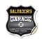 Signmission Salvador's Garage I Can Fix Everything But Stupid, 12 Inch X 12 Inch, Vinyl Decal SHI-D-12-490-SALVADOR - alternate 1