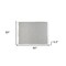 Homeroots 50" X 60" Gray and White Woven Cotton Geometric Throw Blanket with Fringe 516606 - alternate 8