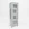 Pucel Athletic Gear Locker, 24 in W x 72 in H x 18 in D, Perforated Door, Foot Locker, 4 in Legs, Gray GL-2472-18-DFL - alternate 1