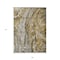 Homeroots 9' X 12' Brown Taupe And Gold Abstract Washable Indoor Outdoor Area Rug 577936 - alternate 9