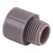 Carlon 1-1/4 in. PVC Conduit Male Adapter Gray E943G - alternate 3