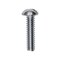 Auveco 10-24 x 3/4in Slotted Round Head Machine Screw Zinc, 100PK 2542 - alternate 1