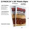 Signmission Bbq Pulled Pork, Plastic Signs Only 24 Inch x 36 Inch, Corrugated Plastic, 2PK CSB-2436-2PACK-Bbq Pulled Pork - alternate 2