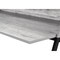Homeroots 47" Gray and Black Wood and Metal Sled Computer Desk 489851 - alternate 9