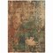 Homeroots 3' X 5' Sage Tan And Copper Abstract Washable Indoor Outdoor Area Rug 606104 - alternate 9