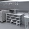 Amgood 24in D x 60in L Stainless Steel Table, Three Undershelves AMG WT-2460-3SH-Z - alternate 8