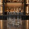 Homeroots Set of Four Clear Mouth Blown Crystal Highball Glasses 375904 - alternate 8