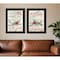 Homeroots Set Of Two All Hearts Come Home for Christmas 2 Black Framed Print Wall Art, 2PK 407486 - alternate 4
