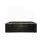 Homeroots 10" Black Distressed Wood Wall Mounted Floating Shelf With LED 634533 - alternate 7
