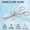 A2Z Scilab Lab Scissors 5.5 inches Sharp/Sharp Curved Blades, Stainless Steel A2Z-ZR-113S - alternate 7