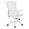Office Star Products Ventilated Seating White Screen Back Manager's Chair, White EM60926WH-U11 - alternate 6