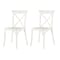Lagoon Resin Stackable X Back Dining Chair Tan, 2PK 7061W9-SSTOS - alternate 1
