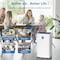 Edendirect 30 pt. 2500 sq. ft. Commercial Dehumidifier in. White with lons Air Purifcation, Timer ZR-OL12-D023G - alternate 9