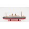 Homeroots 13" Black and Red Solid Wood Hand Painted RMS Empress of Ireland Model Boat 401892 - alternate 1