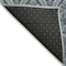Homeroots 5' X 8' Teal Damask Washable Non Skid Indoor Outdoor Area Rug 563902 - alternate 9