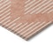 Homeroots 5' X 8' Salmon And Ivory Geometric Washable Indoor Outdoor Area Rug 598617 - alternate 9