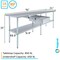 Amgood 24 in. x 96 in. Stainless Steel Table With Drawer AMG WT-2496 + DRAWER-1520-Z - alternate 5