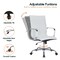 Leisuremod Harris High-Back Faux Leather Office Chair, White HOT19WL - alternate 10