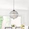 Jonathan Y Georgina 16" Crystal/Metal LED Pendant, Antique Brass JYL6110B - alternate 19