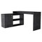Homeroots 60" Gray L Shape Computer Desk 477841 - alternate 6