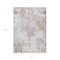 Homeroots 3' X 5' Ivory Light Purple And Gray Damask Washable Indoor Outdoor Area Rug 596387 - alternate 9
