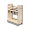 Century Components Kitchen Base Cabinet Pull-Out Canister Organizer, 8-7/8W x 26-3/4H x SIGCAN85PF - alternate 1