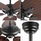 Jonathan Y Raffles 52" Bohemian Industrial Metal/Plastic Mobile-App/Remote-Controlled 6-Speed Palm Blade Ceilin JYL9719C - alternate 12