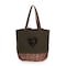 Picnic Time Family Of Brands NFL Chicago Bears - Coronado Canvas and Willow Basket Tote 203-00-140-064-2 - alternate 1