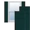 Ekena Millwork True Fit PVC Two Board Joined Board-n-Batten Shutters, Thermal Green, 10 3/4W x 80H, PR TFP101BBF11X080FG - alternate 1