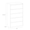 Hirsh 30" W 5 Drawer Lateral File Cabinet, Light Gray, A4/Legal/Letter 14981 - alternate 8