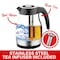 Brentwood Industries Glass 1.7 Liter Electric Kettle with Tea Infuser in Black KT-1962BK - alternate 8