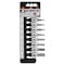 Performance Tool 8 pc. 3/8 in. Dr. SAE Hex Bit Set, Chrome Vanadium, Corrosion Resistant W38870 - alternate 4