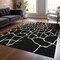 Homeroots 3' X 5' Black And Beige Abstract Washable Indoor Outdoor Area Rug 601104 - alternate 9