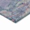 Homeroots 8' Blush And Gray Round Abstract Washable Indoor Outdoor Area Rug 631875 - alternate 8