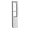 Homeroots 13" White Wood Freestanding Single Door Bathroom Vanity 558544 - alternate 6