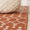 Jonathan Y Ourika Moroccan Geometric Textured Weave Orange/Cream 2 ft. x 10 ft. Indoor/Outdoor Runner Rug SMB108P-210 - alternate 7