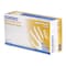 Safety Zone Bronze Latex Powder Free 5.5 mil Exam Gloves - White, Med - Case of 1000 BRZ645 - alternate 1