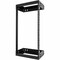 Startech.Com 2-Post 21U open frame network rack with adjustable depth 12-20in RACK-21U-20-WALL-OA - alternate 1