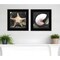Homeroots Set Of Two Ocean Net 2 Black Framed Print Wall Art, 2PK 408210 - alternate 4