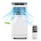 Edendirect 6,000 BTU Portable Air Conditioner Cools 450 Sq. Ft. with Heater, Dehumidifier and Remote in White ED-OX-10KH - alternate 1