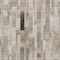 Homeroots 8' X 10' Taupe And Gray Striped Washable Indoor Outdoor Area Rug 615527 - alternate 9