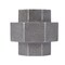 B & K 1-1/4 in. FIP each X 1-1/4 in. D FIP Black Malleable Iron Union 310UU-114 - alternate 1